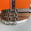 New Fashion Womens Smooth Buckle Thin Belt 6 Colors Designer Brand 2.5CM Dress Decorative Belt Wholesale