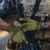 Cinq doigts gants tactique long doigt gant armée airsoft militaire pêche travail gymnase cyclisme noir mitaines antidérapantes EVA équipement de protection mâle 221110