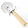 Bakgereedschap Roestvrij stalen pizza Cutter Dough Wheel Roller Divider Pastry Cookie Slicer Cooking Accessories