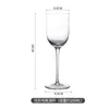 Wine Glasses Lead-free Crystal Goblet Tulip Cocktail Glass Champagne Scent