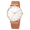 Man Watch Rose Gold Montre Femme 2022 Mesh Belt Ultra-thin Fashion Relojes Para Mujer Luxury Wrist Watches Reloj Muje Relojes De Pulsera