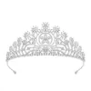 Diademi e corone nuziali di lusso Corone principessa di fiori per ragazze Accessori per capelli da sposa Copricapo Regalo per feste di compleanno