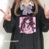 Erkek Hoodies Mikan Tsumiki Karikatür Anime Kadınlar Kawaii Tatlı Kızlar Baskı Giysileri Gevşek Sokak Giysileri Koreli Top için