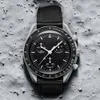 Bioceramiczna planeta księżyca męskie zegarki pełne funkcja Chronograf Chronograph Watch Mission to Mercury 42 mm luksusowy zegarek limitowana edycja