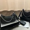 Ny mode nylonkvinnas män designers väskor lady crossbody tote hobo axel purses handväskor väska plånbok 3 bit set rosa vit röd