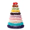 Stampi da forno 10 livelli rotondi macaron tower stand cupcake alta qualità torta nuziale display albero casa