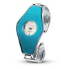 Wristwatches 2022 Xinhua Women Watches Stainless Steel Bracelet Bangle Rhinestone Designer Unique Dress Female Casual Clock Relogios