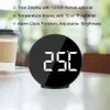 R￩dacteur en alarme num￩rique grande temp￩rature de temp￩rature l￩g￨re Contr￴le de la voix USB Table montre des horloges de d￩coration int￩rieure DESGIN Gift