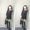 Kleding Sets Dark Black Cross JK Uniform Cosplay Japanse School Girl Navy Sailor Yankee JKL