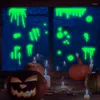 Snaren Halloween Luminous Handprints Bloedvlekken Wandstickers Holiday Lights Decoratie raam zelfklevend