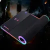Customize Large LED RGB Mouse Pad 7 Color USB Wired Lighting Gaming Gamer Backlight Mousepad for Laptop Computer Mat