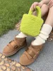 Retro MINI ugg Debriyaj Çantalar lüks 2023 Yeni Tatlı Adeline Sherpa Moda Çanta tasarımcısı Malibel omuz Çantası Sosyetik mizaç çanta üst