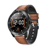 Yezhou2 Round Dial Bluetooth herinnert IP68 Engels Smart Watch met het bellen van Smart Bracelet kan naar muziek luisteren voor Android en iOS