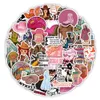 Pack med 50st Cowgirls Stickers Noduplicate Waterproof Vinyl Sticker för bagage skateboard anteckningsbok vattenflaska bil dekaler3633916