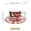 Plates 3 Color Ceramic Plate Hand-Painted Red Art Creative Round Tableware Dinner Set Charger For Wedding Pasta