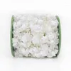 Fleurs décoratives 30M Imitation Perle Perles Chaîne Garniture Pour DIY Guirlande De Gypsophile Mariage Saint Valentin Décoration De Fête Bijoux Artisanat Accessoires