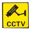 Kimlik Ürünleri 10 PCS CCTV Video Gözetim Güvenlik Kamera Alarm Etiketi Uyarı İşaretleri