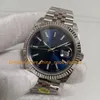 20 Color Watch Cal.3235 Movement Automatic Men's 41mm Sapphire Glass Fluted Bezel Blue Index Dial Luminous 904L Steel Bracelet V12 Watches Wristwatches