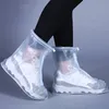 Wegwerpafdekkingen Waterdichte schoenafdekking Siliconenmateriaal Unisex schoenen Beschermers Regenlaarzen voor binnen Regenachtige dagen Dustbestendig E0940 221111