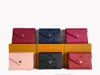 Clutch Bags Fashion Designers Zippy WALLET Mens Womens leather Zipper Wallets trendy Flowers Coin Purse Handbags Empreinte Card Holder Withtrendy colors