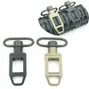 Picatini Guide 21 mm Szybowanie Klips Clip Usta Taktyczny pasek na ramię 360 ° Obrót QD Kluczowy CNC Black Sand Handguard Outdoor Akcesoria do strzelania