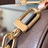 جودة 2024 Crossbody Mirror 10A حقائب الكتف الجلدية الأصلية مع صندوق L187