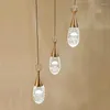 Ljuskronor Exhibition Hall Jellyfish Crystal Chandelier LED Luster Light For Living Room Bedroom Dining Staircase Strip Bar
