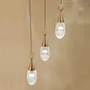 Chandelins Exposition Hall Hall Lellyfish Crystal lustre liderou a luz de brilho para a sala de estar para o quarto da escada