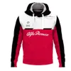 2omd 남성용 후드 스웨트 셔츠 Alfa Romeo F1 1 Camisa Superior Corrida Roupas Masculinas e Femininas 2023 Temporada Comemorativa mol