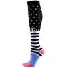 Men's Socks Compression Knee High 20-30mmhg Graduated Varicose Veins Nurses Edema Diabetes Blood Circulation Sport