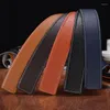 Belts H For Men High Quality Buckle Male Strap Genuine Leather Waistband Ceinture Homme No 3.8cm Belt