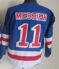 Vintage Ny Hockey''nhl''Jerseys 11 Mark Messier 99 Wayne Gretzky 68 Jaromir Jagr 2 Brian Leetch Stitched Retro Uniforms Navy Blue White