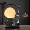 Lámparas de fragancia Sándalo Hogar Incienso Decoración de carreteras Quemador luminoso Zen chino Pedestal grande