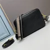 Designer Luxury Leather Camera P V￤skor Strap Crossbody Pochette Shoulder Bag Hjort och ko l￤der med krokodilm￶nsterv￤skor