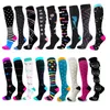 Chaussettes pour hommes Compression 30 Mmhg pour femmes hommes gradués athlétique œdème diabétique vol attelles de tibia varices soins infirmiers