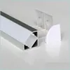 Led Strips 20M10Pcs A Lot 2M Per Piece Anodized Aluminum Profile For Led Strip Light Triangle Shape Strips Drop Delivery Lights Ligh Dhvn5