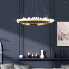 Ljuskronor modern K9 Crystal Chandelier Användning för vardagsrum mat sovrum ljus fixtur led chip hängande lampor