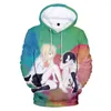 Męskie bluzy mody cosplay anime adachi do shimamura 3D drukowane bluzy chłopcy/dziewcząt bluza dorosła dziecko swobodne pulovery Tops