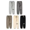 Mens Pants Joggs Sweatpants Classic Lett Flocking 1977 Loose Drawstring Ovsize High Street Joggs Hip Hop Autumn Trouss A08