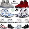 Shoes Jumpman 6 6s men women Toro University Blue Red Oreo Georgetown Midnight Navy Cactus Jack Black Infrared UNC mens trainers sports