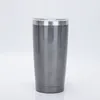 20oz Glitter Tumbler Shimmer SubliMation Car Cup med lock dubbelväggat rostfritt stål Vakuumisolerade kaffevatten tumlar