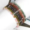 Strand Fashion Natural Stone Bracelets квадратный серебряный цвет бусинки браслет лабрадурит браслет для женщин, исцеляющие ювелирные изделия ручной работы мужчин