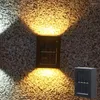 Str￤ngar smart solledare utomhusl￤tt vattent￤ta tr￤dg￥rdsdekor lampor f￶r balkong Courtyard Street Wall Lamp