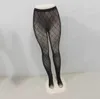 Textildesigner bokstäver kvinnor sexiga långa strumpor tights mesh strump damer bröllop fest strumpbyxor