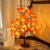 Strings Artificial Flower Branch Lamp Fairy Led Nights Lights Christams Decorations For Home Wedding Party Year 2023 Holiday