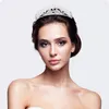 Moda Gelin Düğün Tiaras Kristal Başlık Saç Aksesuarları Prenses Saç Giyim Saç Bandı Takı Doğum Günü Partisi Hediye