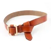 Belts Maikuin European Style Women's Belt Multicolor Needle-Free Square Smooth Buckle Non-Porous Personality Waistband