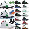 2023 New XIII 13 13s Casual Shoes Court Purple Gym Red Flint Hyper Royal French Blue Linen Island Green Obsidian Bred Midnight Navy Yellow