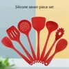 Baking Tools 7Pcs Tool Set Silicone High Temperature Resistance Kitchen Utensils Cookware Non Stick