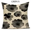 Pillow Painting Plant Style Decorative Pillows For Bed Decor Sofa Covers Cases Flowers Pattern S Cover Home Kissenbezug